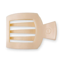 Load image into Gallery viewer, Teleties Large Flat Square Clip Almond Beige