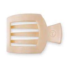 Load image into Gallery viewer, Teleties Medium Flat Square Clip Almond Beige