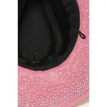 Load image into Gallery viewer, Rhinestone Studded Cowboy Hat Pink