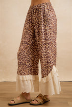Load image into Gallery viewer, You Never Know Leopard Ruffled Lace Pants