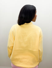 Load image into Gallery viewer, Lulu Mac Script Sweatshirt in Butter/Lt Pink