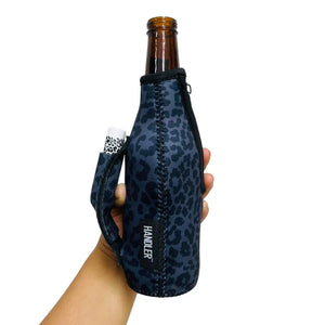 Black Leopard 12oz Bottleneck Handler