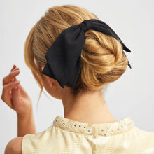 Load image into Gallery viewer, Kitsch Recycled Fabric Bow Hair Clip