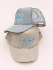 1989 Taylor's Version Foam Mesh Trucker Hat Grey