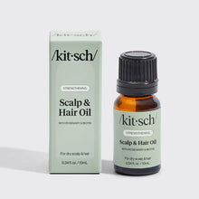 Load image into Gallery viewer, Kitsch Strengthening Scalp &amp; Hair Oil With Rosemary &amp; Biotin 10 mL