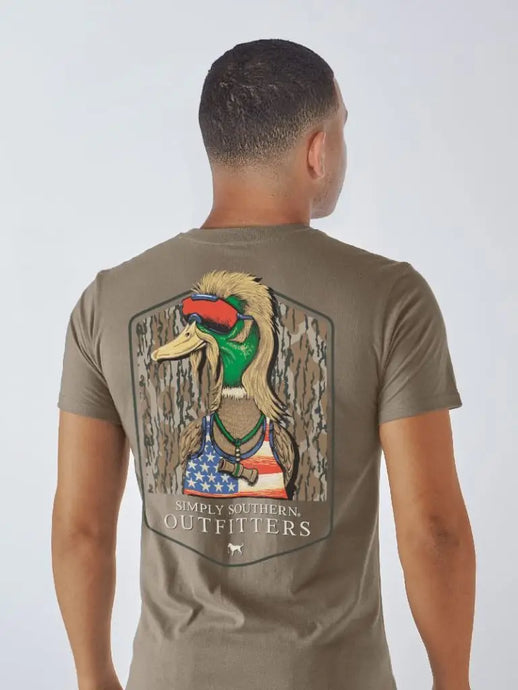 Simply Southern Men's Tree Duck SS Tee