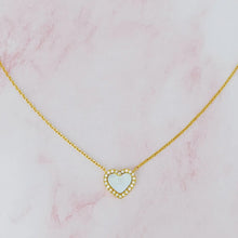 Load image into Gallery viewer, You Are My Love Gold Heart Necklace