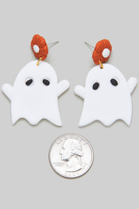 The Friendly Halloween Ghost Drop Earrings