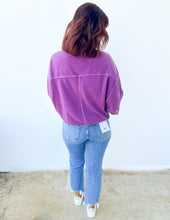 Load image into Gallery viewer, Cozy Cuddles Fleece Pullover in Lt Plum