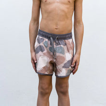 Load image into Gallery viewer, Burlebo Youth Swim Trunks in Jumbo Pintail Camo