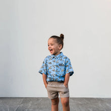 Load image into Gallery viewer, Burlebo Youth Everyday Shorts in Cobblestone Khaki