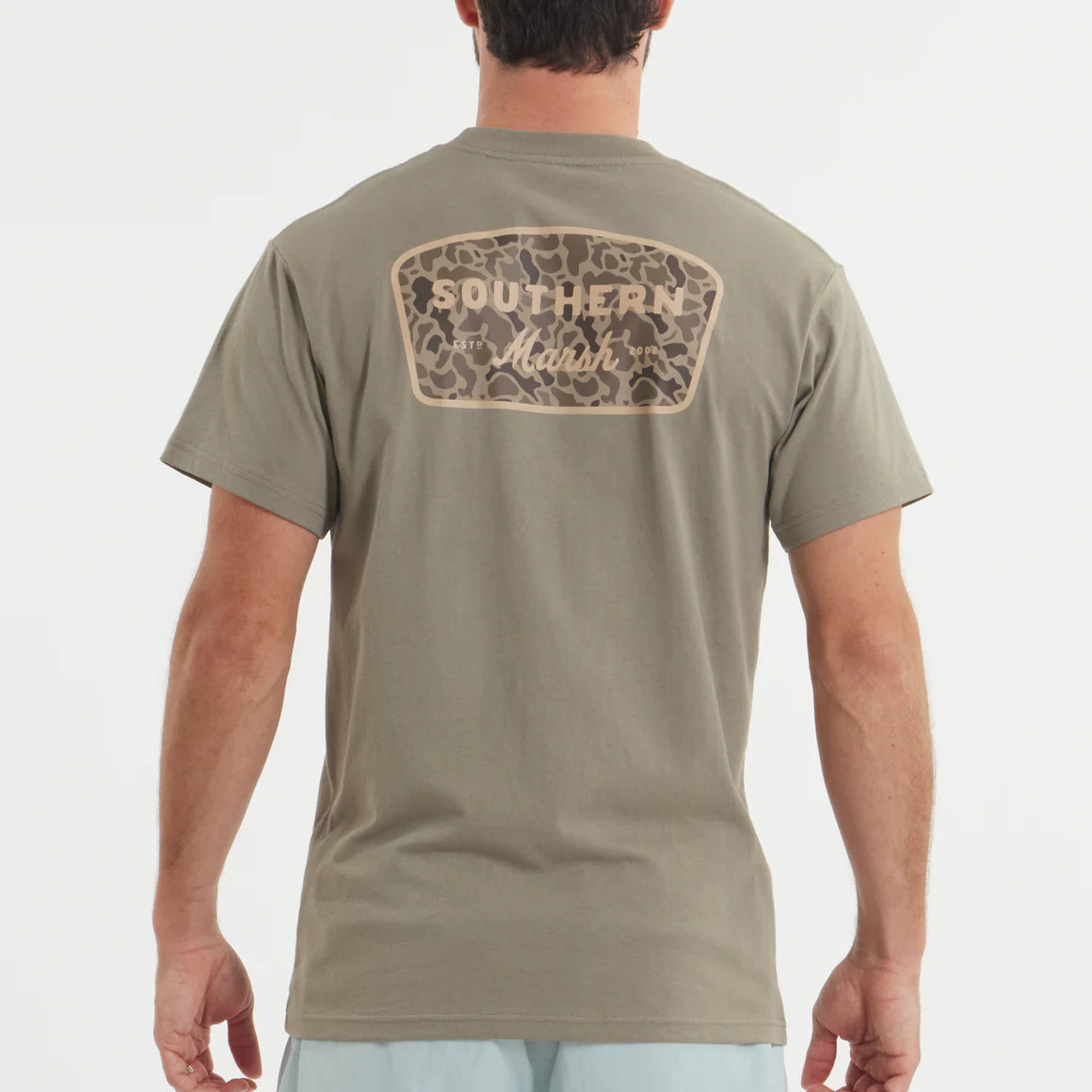 Southern Marsh Branding Retro Camo SS Tee