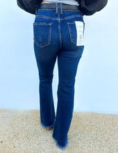 Load image into Gallery viewer, My Winter Wish Tummy Control High Rise Flare Jeans