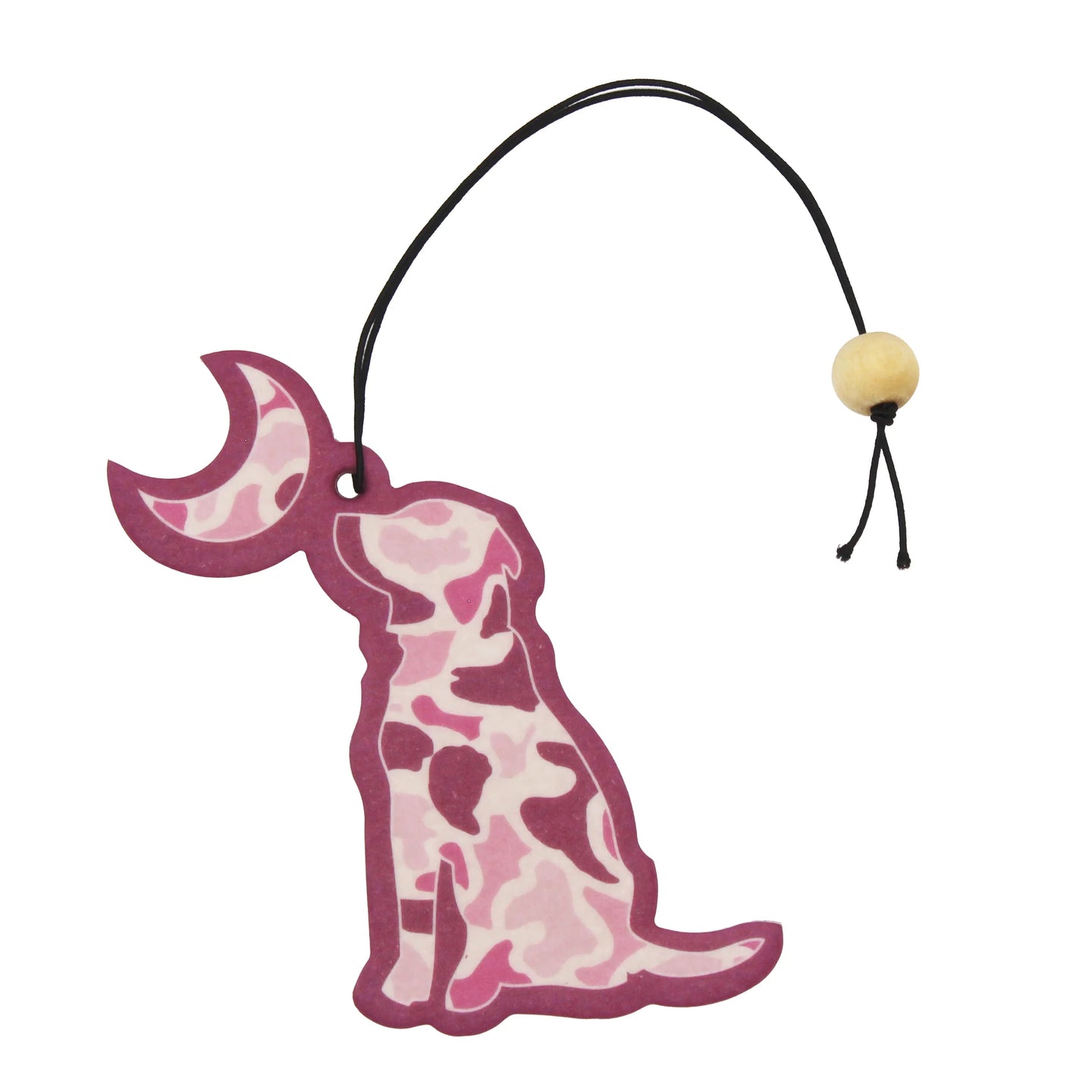 Local Girl Dog & Moon Air Freshener in Pink Localflage