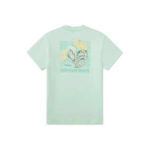 Southern Marsh Men's Citrus Halfshell SS Tee