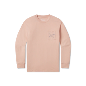 Southern Marsh LS Authentic Tee Terracotta