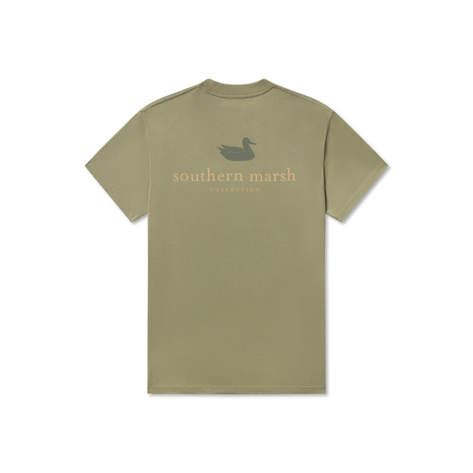 Southern Marsh Authentic SS Tee in Brigade Olive