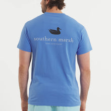 Load image into Gallery viewer, Southern Marsh Authentic SS Tee in French Blue