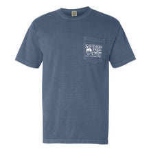 Load image into Gallery viewer, Southern Fried Cotton Bottoms Up Bobbers Down SS Tee