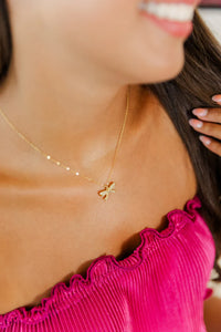 Taylor Shaye Sienna Bow Necklace