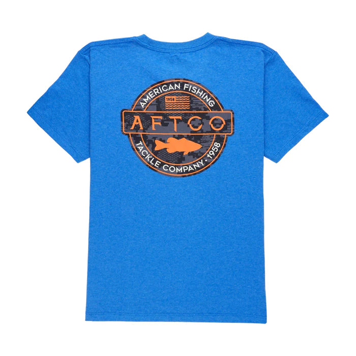 Aftco Youth Bass Patch Tee