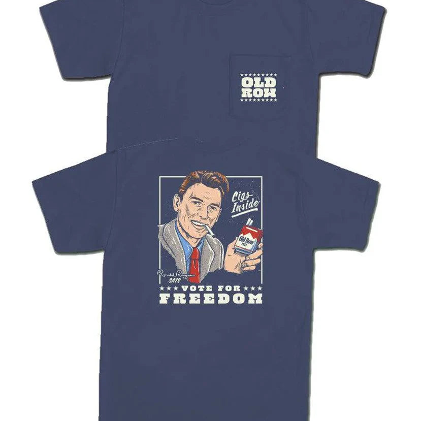 Old Row Cigs Inside 2.0 SS Pocket Tee