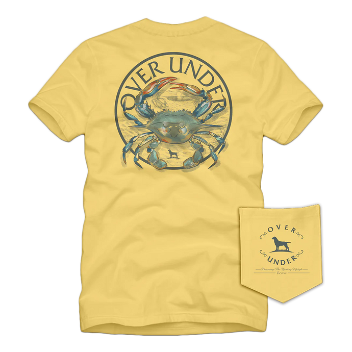 Over Under Blue Crab SS Tee