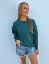 Load image into Gallery viewer, Royce Brand Ellie Jumbo Pique Top in Emerald