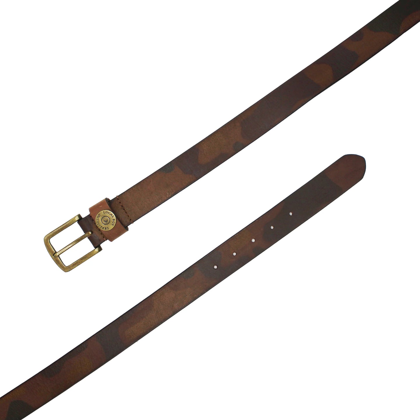Local Boy Printed Leather Belt