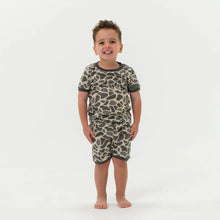 Load image into Gallery viewer, Burlebo Youth Sleep Short Set in Classic Deer Camo