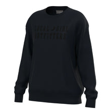 Load image into Gallery viewer, Local Girl Moon Cotton Crewneck in Black