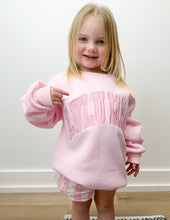 Load image into Gallery viewer, Lulu Mac Youth Mono Sweatshirt in Light Pink