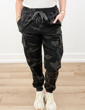 Load image into Gallery viewer, No Place Grey Camo Cargo Jogger Pants