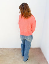 Load image into Gallery viewer, Can&#39;t Leave Here Lonely Two Tone Sweater in Pink