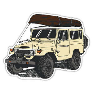 Huck & Finn Classic FJ Sticker