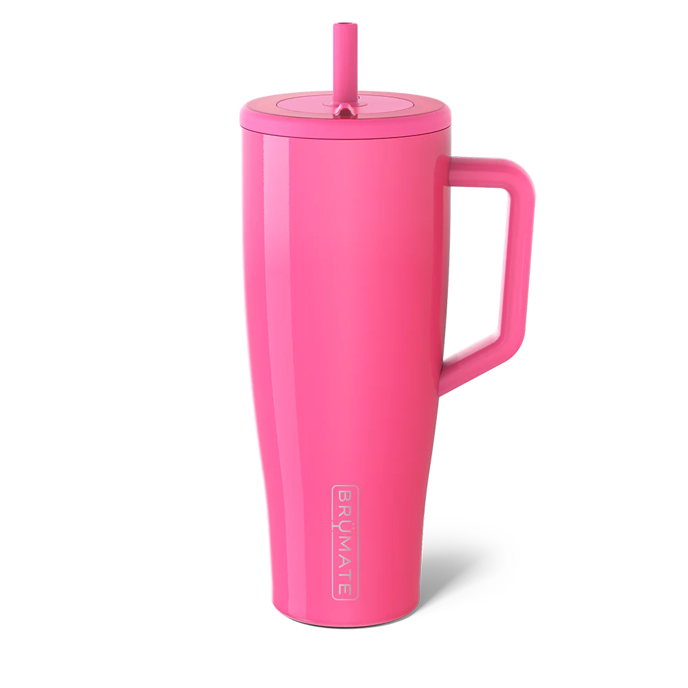 BruMate Era 40oz Tumbler Neon Pink