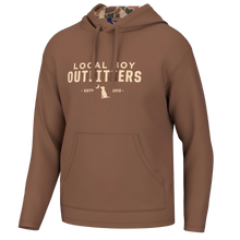 Load image into Gallery viewer, Local Boy Solid Poly Fleece Hoodie in Clay