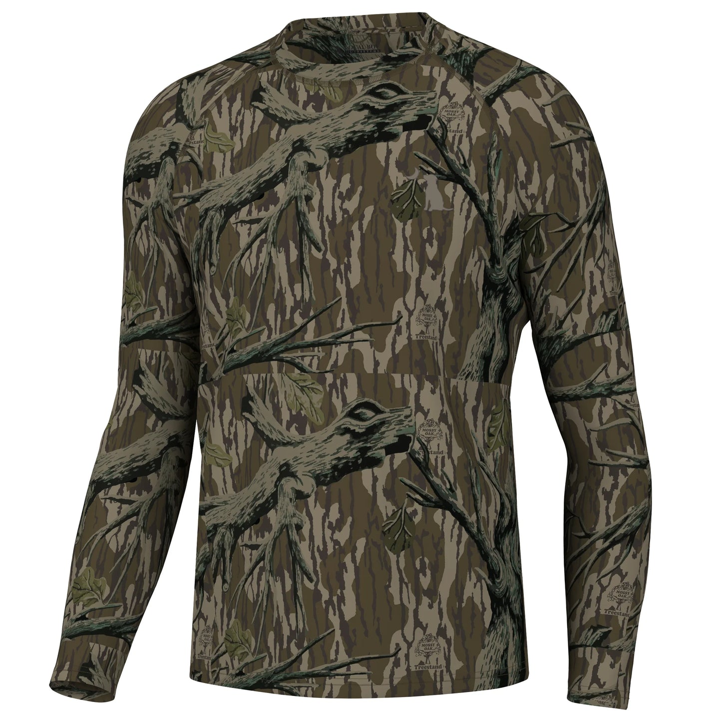 Local Boy Printed Performance Shirt in Tree Stand