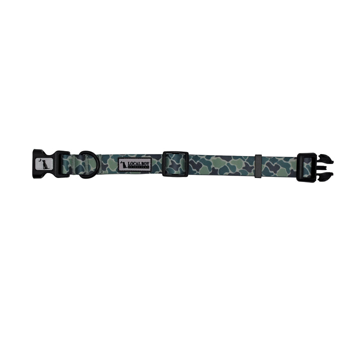 Local Boy Original Dog Collar in Ravine Camo