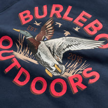 Load image into Gallery viewer, Burlebo Old School Duck Hunt Fleece Hoodie