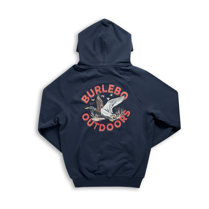 Burlebo Old School Duck Hunt Fleece Hoodie