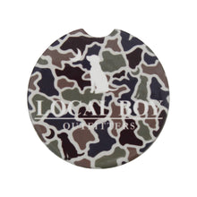 Load image into Gallery viewer, Local Boy Dog &amp; Moon Car Coaster