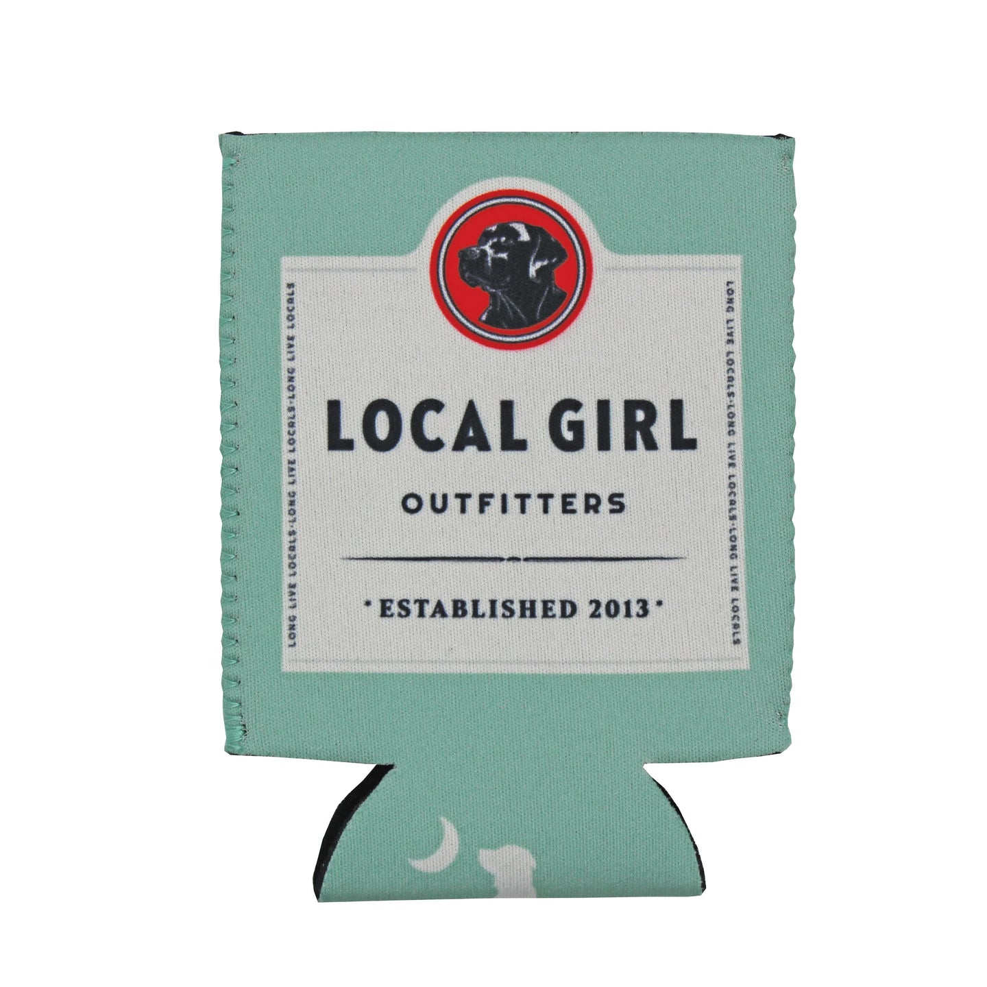 Local Girl Beach Rum Koozie