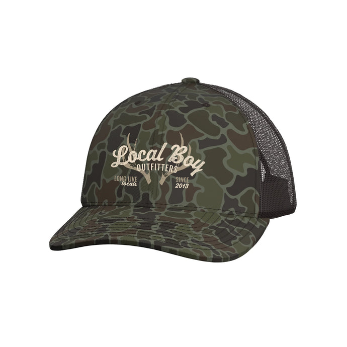 Local Boy Antler Arch Trucker Hat