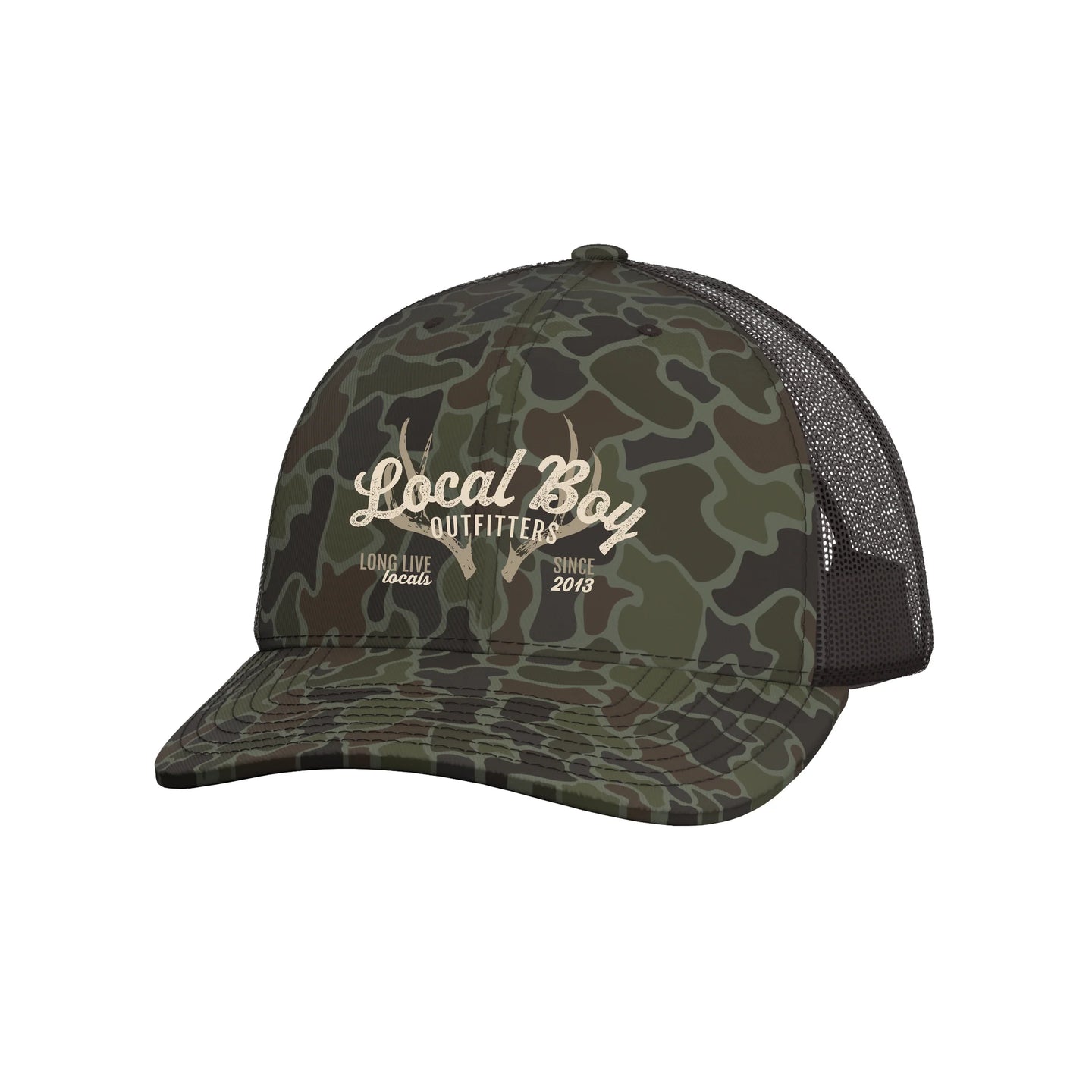 Local Boy Antler Arch Trucker Hat