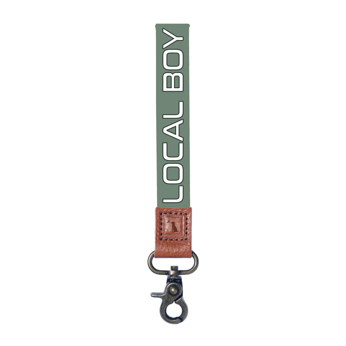 Local Boy Classic LBO Wrist Lanyard in Sage