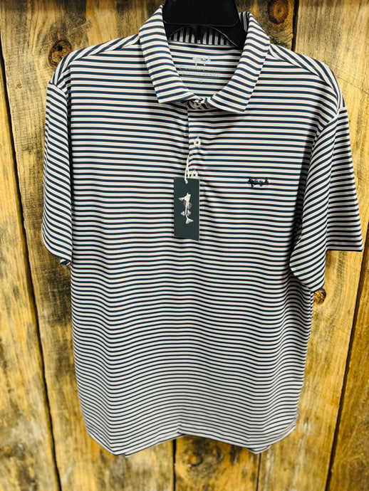 Coastal Cotton Links Stripe Polo