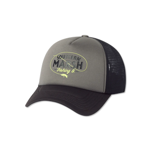 Southern Marsh Fly Loop Provo Performance Trucker Hat Midnight Gray