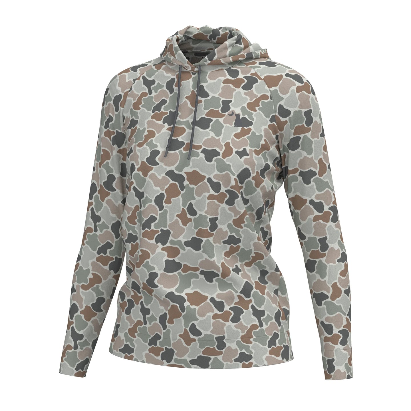 Local Girl Hemlock Hoodie in Forest Camo Flora