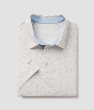 Load image into Gallery viewer, Southern Shirt Men&#39;s Hunters Hideaway Printed Polo in River Rock
